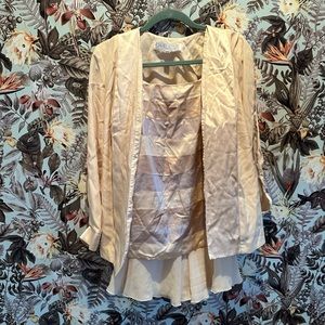 Vintage 80s David Josef designer three piece set - size 10